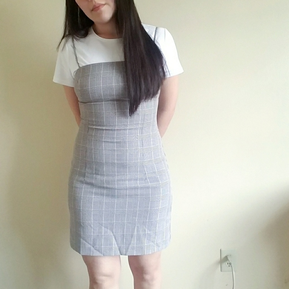 Plaid/Houndstooth Dress